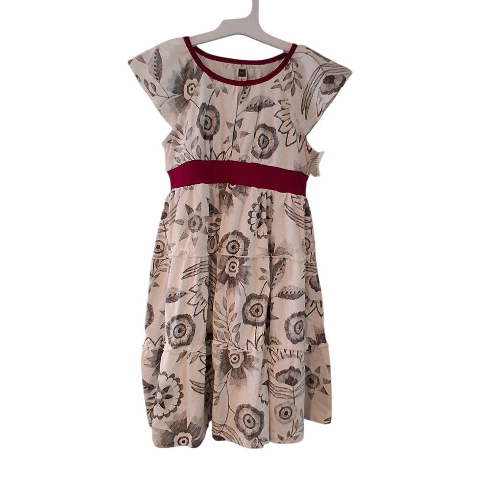 Tea Collection nwt twirl dress girls 6 cotton knit